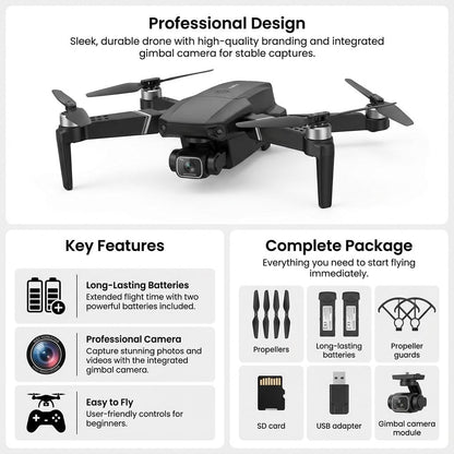 E88 Air Foldable RC Drone with Dual Camera | Remote Control || طائرة بدون طيار قابلة للطي E88 Air مزودة بكاميرا مزدوجة | جهاز تحكم عن بعد