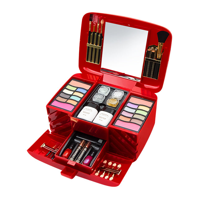 Girls Makeup Kit with Box – Complete Makeup Kit for Girls & Kids  || طقم مكياج للبنات مع علبة – طقم مكياج كامل للبنات والأطفال