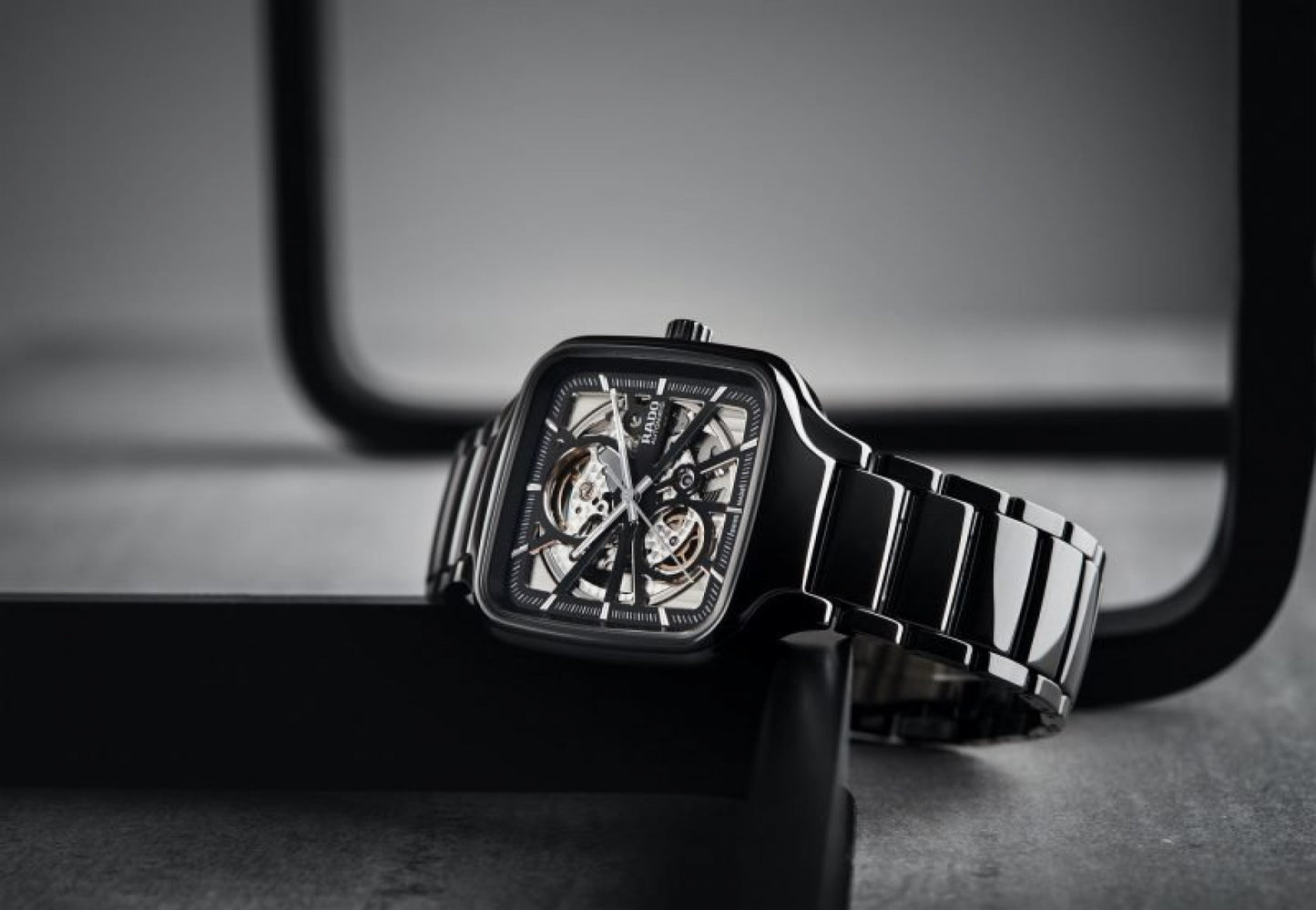 True Square Automatic Open Heart - Unisex Swiss Watch || قلب مفتوح تلقائي مربع حقيقي